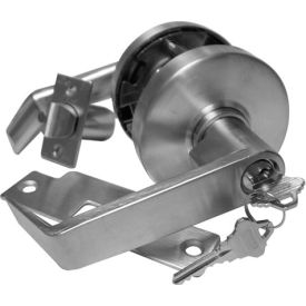 Leverset w/ Single Step Roses Storeroom Lock - Dull Chrome w/ Clutch C8161D26D