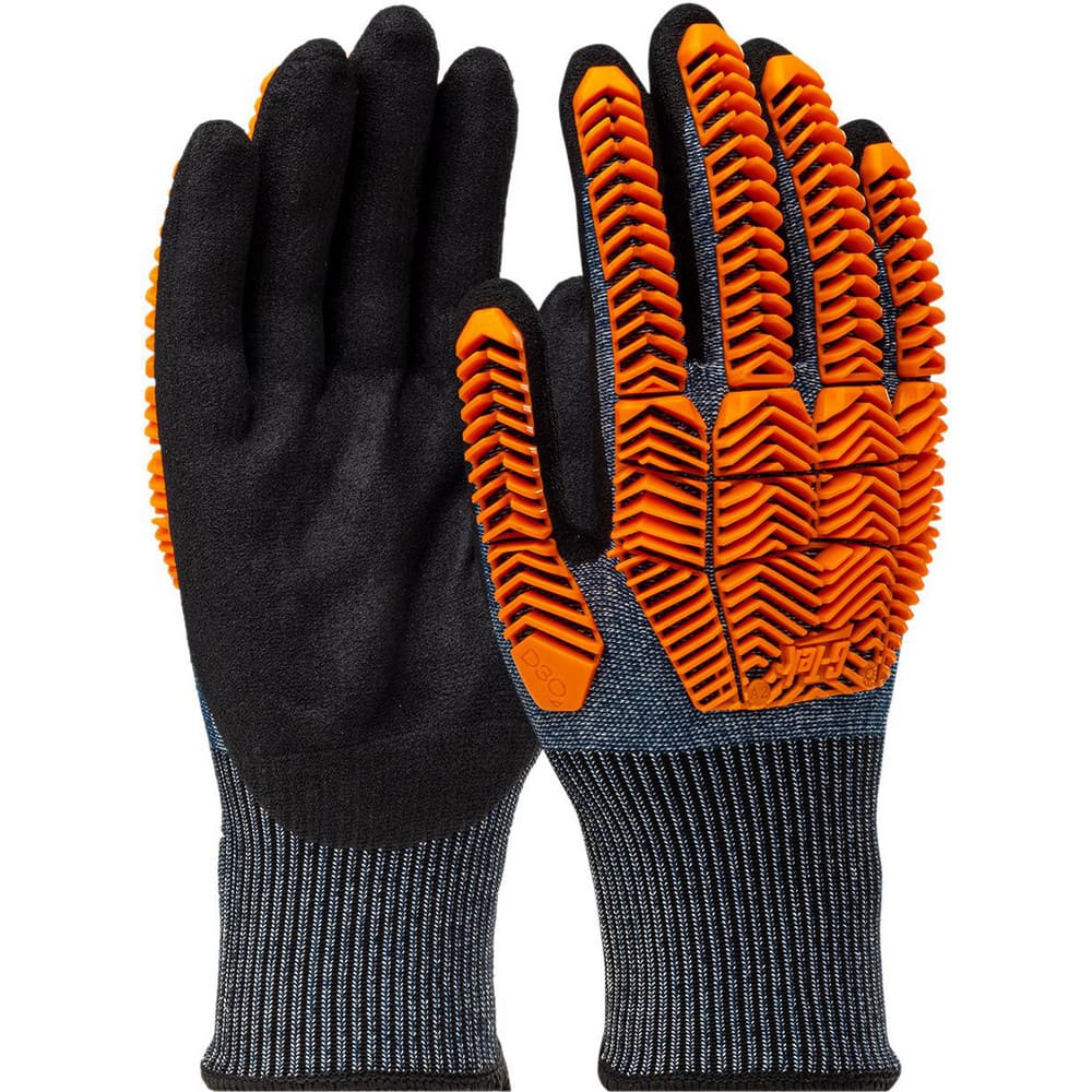 Cut & Puncture Resistant Gloves, Coating Material: Nitrile , Coating Coverage: Palm & Fingers , Glove Type: Cut-Resistant, Impact-Resistant  MPN:16-MPT430/S