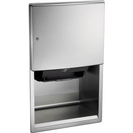 ASI® Roval™ Semi-Recessed Automatic Roll Paper Towel Dispenser Hard Wired 10-204523AC-6 10-204523AC-6