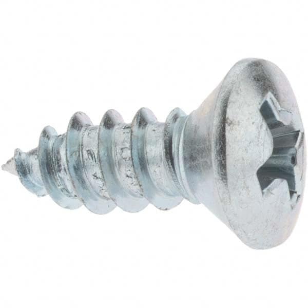 Sheet Metal Screw: #10, Oval Head, Phillips MPN:SMPOI-1000500-0