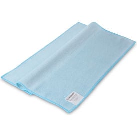 Boardwalk® Microfiber Cleaning Cloths 16 x 16 Blue 24/Pack BWK16BLUCLOTHV2