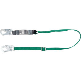 V-Series® 10188100 Standard Single-Leg Adjustable Lanyard 6'36C Small Snaphooks 10188100