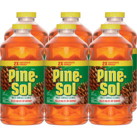 Pine-Sol® Multi-Surface Cleaner Disinfectant Concentrated Pine Scent 80 oz. Bottle 6/Case 60160CT