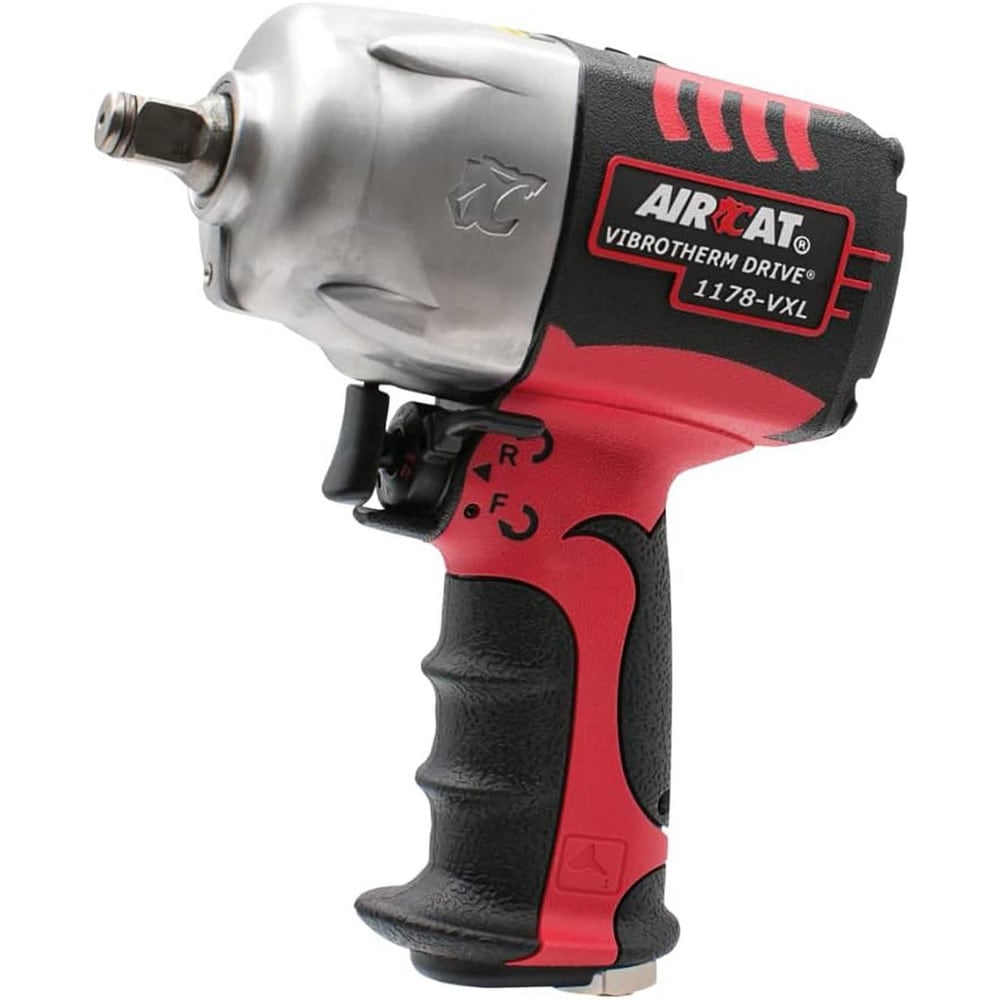 Air Impact Wrenches & Ratchets, Drive Size: 1/2 , Handle Type: Pistol Grip , Torque (Ft/Lb): 950.00 , Air Consumption (CFM): 8.00 , Speed (RPM): 7500.00  MPN:1178-VXL