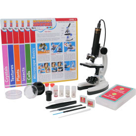 AmScope IQCREW Premium 85+ piece Microscope Color Camera Software Kit & Experiment Cards M40-EXCL1