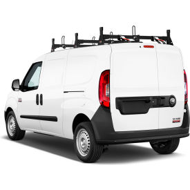 Vantech H1 3 Bar Steel Ladder Roof Rack for RAM ProMaster City 2014-On Black H1348B