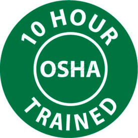 NMC HH107 Hard Hat Emblem 10 Hour OSHA Trained 2