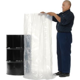 GoVets™ 55 Gallon Drum Liner 4 Mil 38 x 53 - Pkg Qty 100 882237