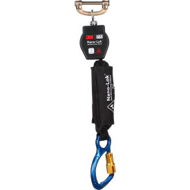 3M™ DBI-SALA® Nano-Lok Hot Work Self-Retracting Lifeline Web & Aluminum Carabiner 6'L 3100559