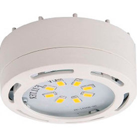 Amax Lighting LEDPL1-WHT LED Puck Light 4W 3000 CCT 360 Lumens 82 CRI White LEDPL1-WHT