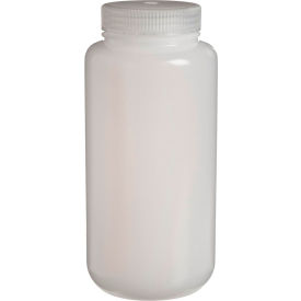 Thermo Scientific Nalgene™ Wide-Mouth HDPE IP2 Bottles 1000mL Case of 24 2199-0032