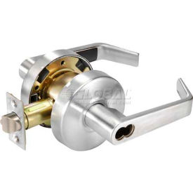 Yale® Cylindrical Lockset Entrance Grade 2 AU Handle SFIC Core Less Cylinder BAU4607LN626