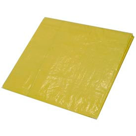 10' x 12' Light Duty 3.3 oz. Tarp High Visibility Yellow - Y10x12 Y10x12