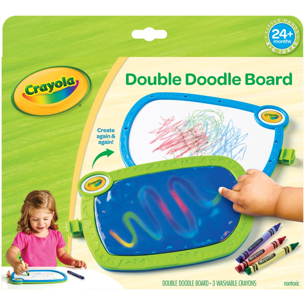 Crayola My First Double Doodle Board 4-Piece Set (Min Order Qty 4) MPN:BIN811399