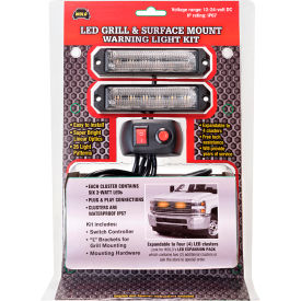 Wolo® LED Grill And Surface Mount LED Light Kit Amber - 8010-R 8010-R