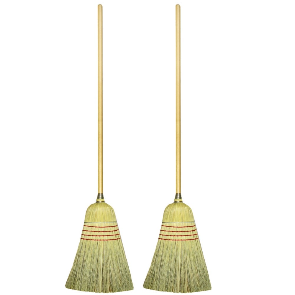 S.M. Arnold Small Brooms, 30in x 7-1/2in, Pack Of 2 Brooms (Min Order Qty 3) MPN:SMA92416-2