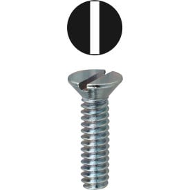 L.H.Dottie® Slotted Flat Head Machine Screw #10-24 x 3/4