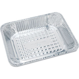 HFA® Aluminum Oblong Container 1 lb. Capacity Silver 1000/Case 205930