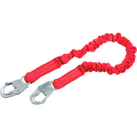 3M™ Protecta® 1340101 PRO Stretch Shock Absorbing Lanyard 6'L 130-310 Cap Lbs 1340101