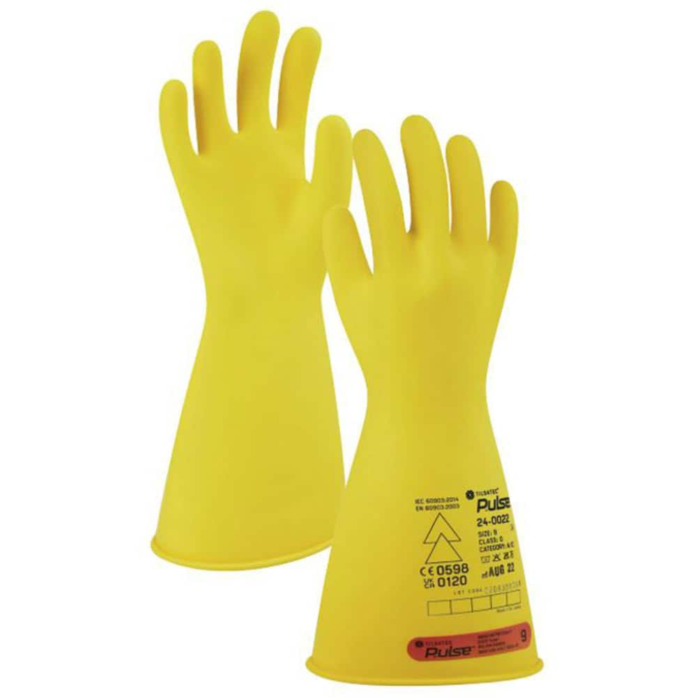 Electrical Protection Gloves & Leather Protectors, Glove Type: Electrical Protection Gloves , Primary Material: Natural Rubber , Numeric Size: 9  MPN:24-0022-090