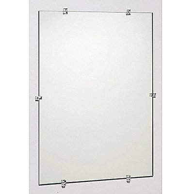 Frameless Mirror 20 in W 14 in H MPN:G1420