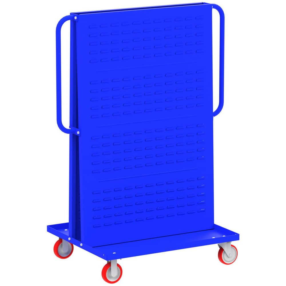 Mobile Work Stands, Stand Type: Mobile A-Frame Lean Tool Cart , Stand Style: A-Frame , Brake Type: Wheel Brake , Leg Style: Fixed , Load Capacity: 1000  MPN:F89548B