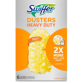 Swiffer® Heavy Duty Dust Lock Fiber Refill Dusters Yellow 6/Box - 21620BX 21620BX