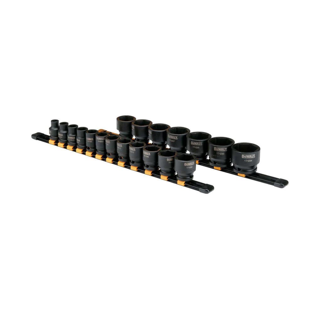 Impact Socket Set: 19 Pc, MPN:DWMT19240