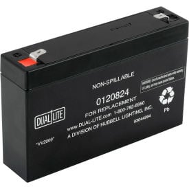 6V 3.4A Sealed Lead Acid Replacement Battery BATT-SLA 6V 3.4A/90M 7-7.2AH