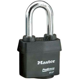 Master Lock® No. 6127MKLH High Security Weather Resistant Covered Padlocks w/ Master Key System - Pkg Qty 24 7MKLH612