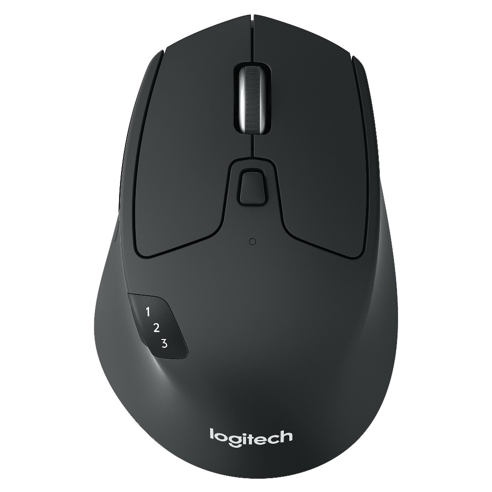 Logitech M720 Triathlon Multi-Device Wireless Mouse, Black/Gray, 910-004790 (Min Order Qty 2) MPN:910-004790