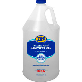 Zep Instant Gel Hand Sanitizer - 70 1 Gallon 4 Bottle/Case 355824