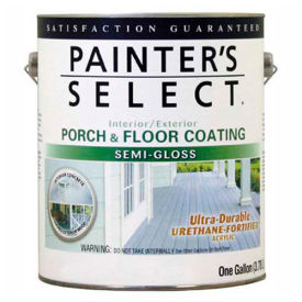 Painter's Select Urethane Fortified Semi-Gloss Porch & Floor Coating Light Gray Gallon - 106660 106660