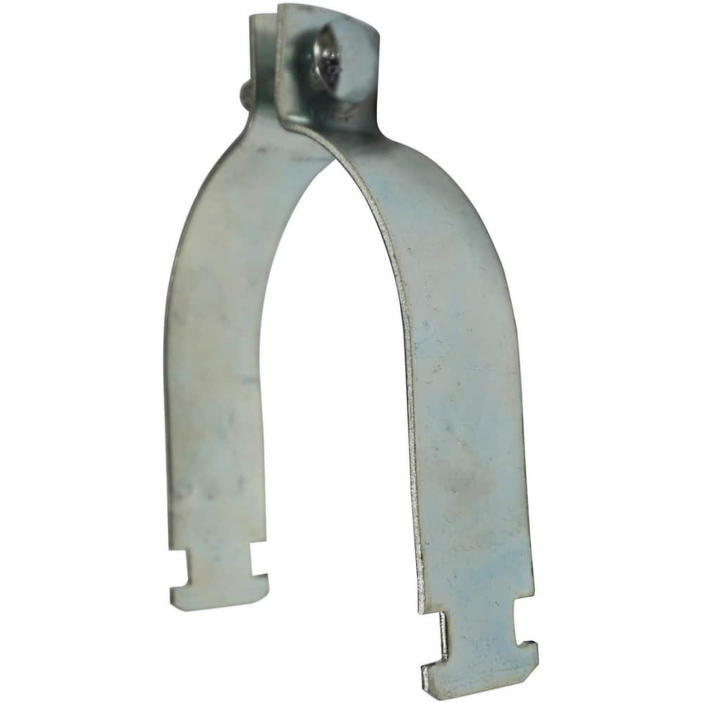 Framing Channel & Strut Mounted Clamps, Clamp Type: Pipe Clamp , Material: Carbon Steel , Pipe Size: 6 , Color: Silver  MPN:EGSP9 168