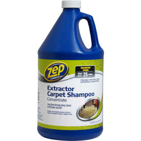 Zep® Commercial Extractor Carpet Shampoo Concentrate Gallon Bottle 4 Bottles - ZUCEC128 ZUCEC128