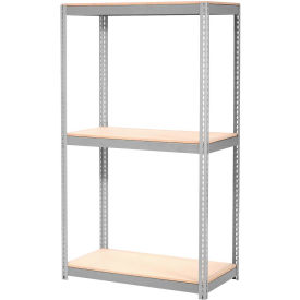 GoVets 3 Shelf Heavy Duty Boltless Shelving Starter 36