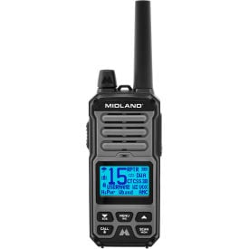 Midland® GXT GMRS Two-Way Radio Analog 5 Watt 99 Channels 462.5500-467.7125 MHz Black/Gray GXT67Pro