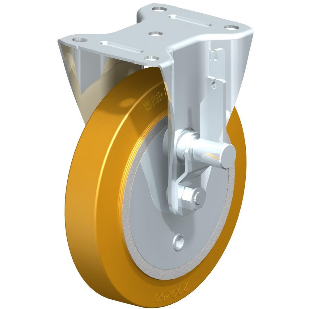 Top Plate Casters, Mount Type: Plate , Number of Wheels: 1.000 , Wheel Diameter (Inch): 6 , Wheel Material: Polyurethane , Wheel Width (Inch): 2  MPN:913562