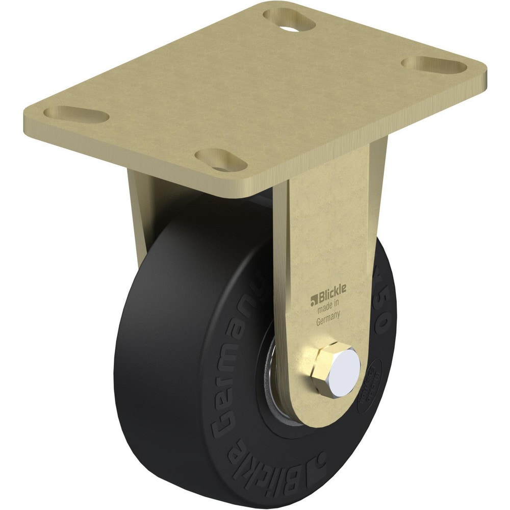 Top Plate Casters, Mount Type: Plate , Number of Wheels: 1.000 , Wheel Diameter (Inch): 8 , Wheel Material: Polyurethane , Wheel Width (Inch): 2  MPN:910153