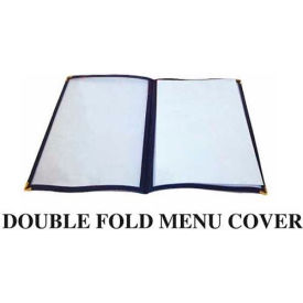 Winco PMCD-14U Double Fold Menu Cover 8-1/2