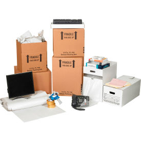 GoVets Office Moving Kit Kraft/White 71691B31