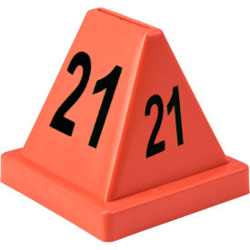 GoVets™ Numbered Cones 21-40 Red 595412