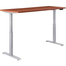 Interion® Electric Height Adjustable Desk 48