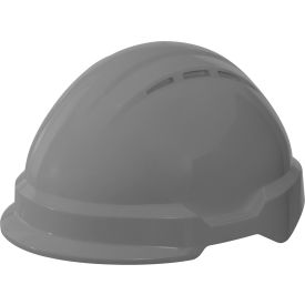 Delta Plus Americana Climbing PEAK Safety Helmet Type 1 4-Point Mega Ratchet Suspension Gray WEL21207GY