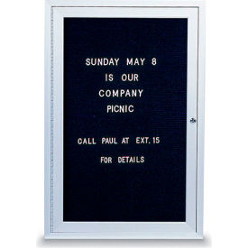 United Visual Products One-Door Indoor Letter Board - 24