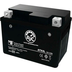 AJC Battery Husqvarna FC 350CC Motorcycle Battery (2014-2017) 3.5 Amps 12V B Terminals AJC-PS-ATX4L-520804