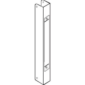 Don Jo 504-FE-10B Mortise Lk Wrap Around Plate For 86 Cut-Out 1-3/4