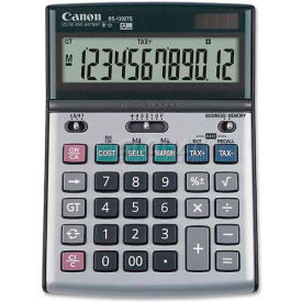 Canon Business/Financial Calculator CNMBS-1200TS 12 Digit LCD Screen Solar or Battery Power BS-1200TS