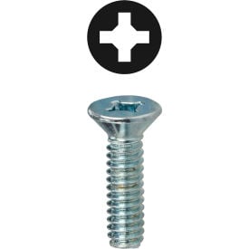 L.H.Dottie® Phillips & Square Flat Head Machine Screw #6-32 x 1-1/4