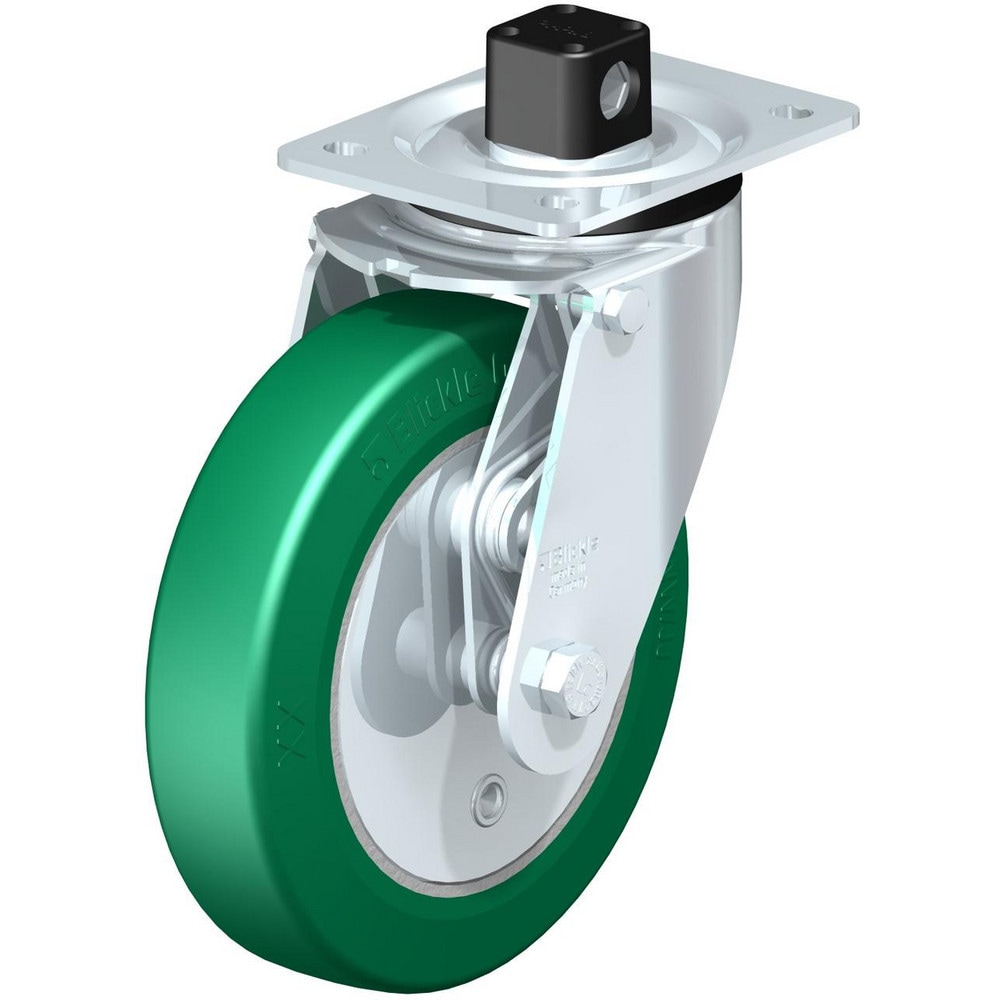 Top Plate Casters, Mount Type: Plate , Number of Wheels: 1.000 , Wheel Diameter (Inch): 6 , Wheel Material: Polyurethane , Wheel Width (Inch): 2  MPN:913618